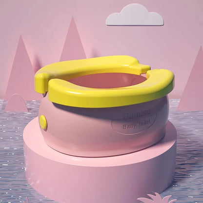 Travel Baby Potty - Portable Child Toilet with Folding Kids Potty Seat for Easy Clean - ZOOMNSTORE
