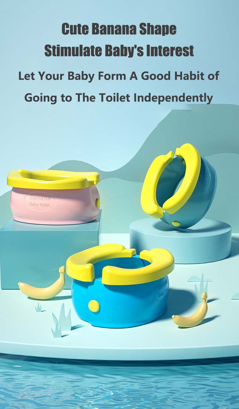 Travel Baby Potty - Portable Child Toilet with Folding Kids Potty Seat for Easy Clean - ZOOMNSTORE