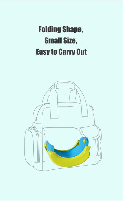 Travel Baby Potty - Portable Child Toilet with Folding Kids Potty Seat for Easy Clean - ZOOMNSTORE