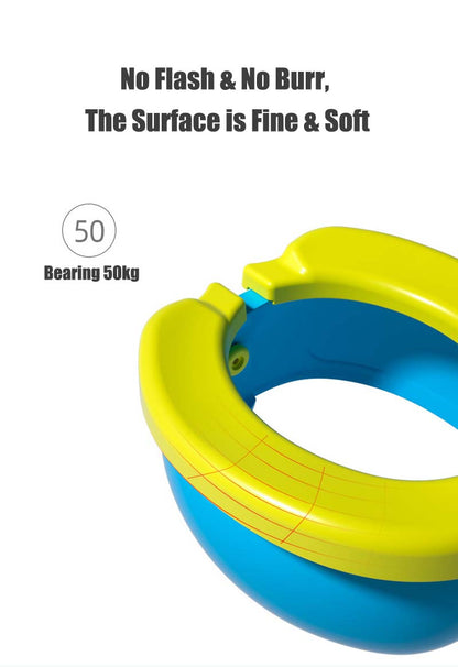 Travel Baby Potty - Portable Child Toilet with Folding Kids Potty Seat for Easy Clean - ZOOMNSTORE