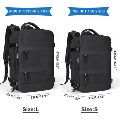 Waterproof Travel Backpack for Men - Airline Approved Anti-Theft Laptop  Hiking Bag - ZOOMNSTORE