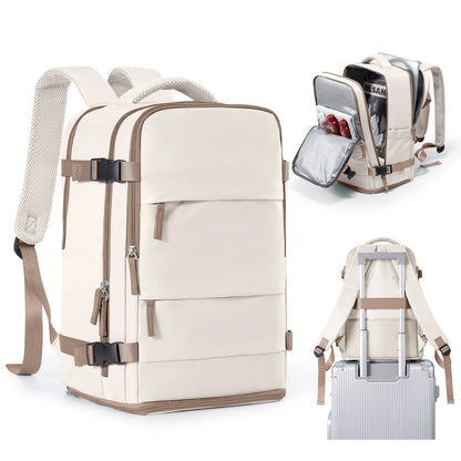 Waterproof Laptop Backpack - Travel Business College Carry-On Bag - ZOOMNSTORE