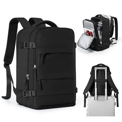 Waterproof Laptop Backpack - Travel Business College Carry-On Bag - ZOOMNSTORE
