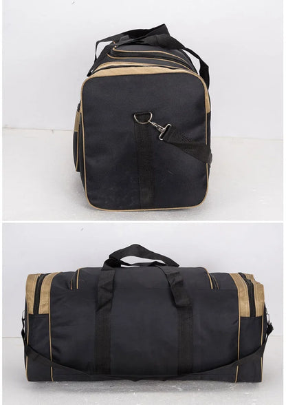 Travel Duffel Bag - Large Storage Nylon Gym Fitness Outdoor Sports Shoulder Bag - ZOOMNSTORE
