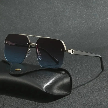 Trendy Aviator Sunglasses - Retro Metal Driving Eyewear UV400 for Men  Women - ZOOMNSTORE