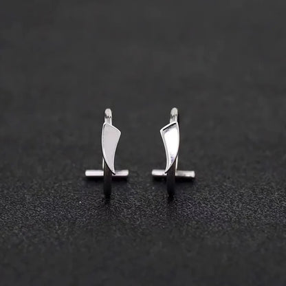 Trendy Stainless Steel Punk Clip-On Fake Piercing Nose  Lip Rings - Unisex Body Jewelry 2PCS - ZOOMNSTORE