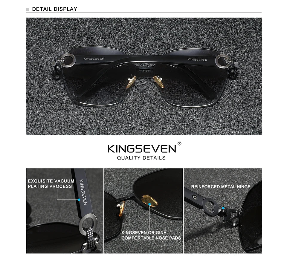 Trendy Sunglasses – Unisex Fashion Eyewear With UV400 Protection, Rectangle Frame Shades - ZOOMNSTORE