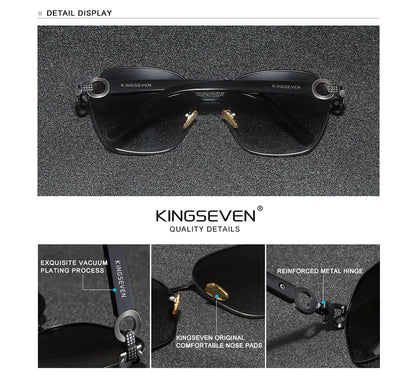 Trendy Sunglasses – Unisex Fashion Eyewear With UV400 Protection, Rectangle Frame Shades - ZOOMNSTORE