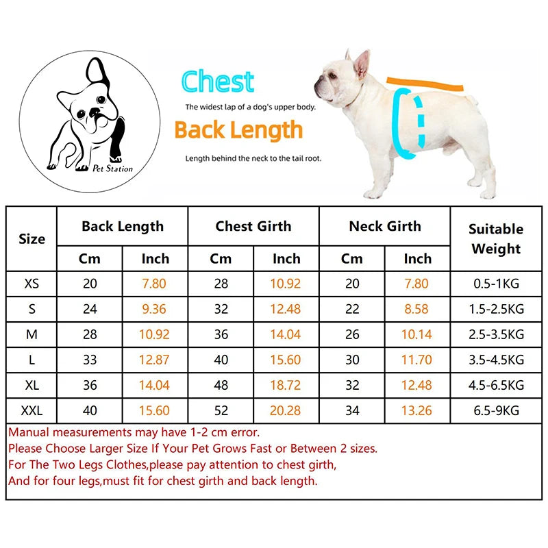 Trendy Winter Dog Coat - Warm Pet Costume for Chihuahua  French Bulldog - ZOOMNSTORE