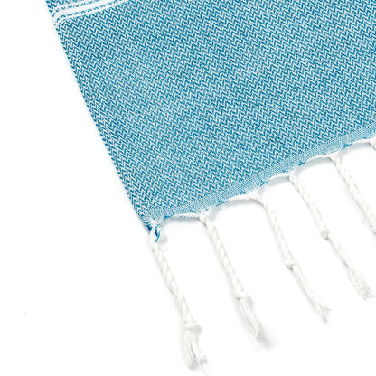 Cotton Turkish Beach Towel 90*180CM Sauna Spa Gym sports Fitness Fringed Bath Towel kitchen Soft Absorbent Quick drying towels - ZOOMNSTORE