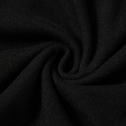 Elegant Long Sleeve Maxi Dress - Casual Bodycon Turtleneck Outfit for Women - ZOOMNSTORE