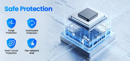 Tuya Smart Plug – US Standard WiFi Smart Socket With Alexa & Google Assistant Control - ZOOMNSTORE