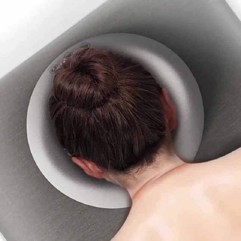 U-Shaped Massage Pillow - Universal Spa Face Cushion With Soft Headrest Support - ZOOMNSTORE