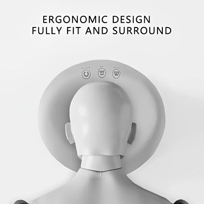 U-Shaped Massage Pillow - Universal Spa Face Cushion With Soft Headrest Support - ZOOMNSTORE