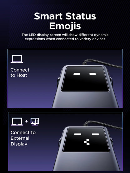 UGREEN USB C HUB 6-in-1 Docking Station – 4K60Hz HDMI Adapter, PD100W Charging, USB3.2 Gen2 Ports - ZOOMNSTORE