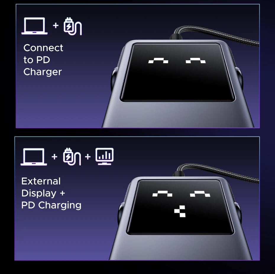 UGREEN USB C HUB 6-in-1 Docking Station – 4K60Hz HDMI Adapter, PD100W Charging, USB3.2 Gen2 Ports - ZOOMNSTORE