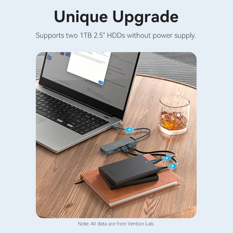 USB 3.0 Hub 4 Port Multi USB Hub for MacBook | Fast Data Transfer Plug and Play - ZOOMNSTORE