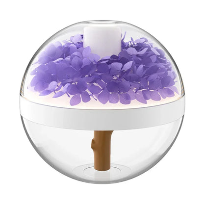 270ML USB Rechargeable Air Humidifier with LED Light - Home Hydration Mist Maker - ZOOMNSTORE