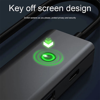 USB C 3.0 Hub - Type C Docking Station with 4K HDMI Adapter, Ethernet RJ45 & VGA Converter - ZOOMNSTORE