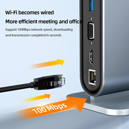 USB C Docking Station - 100W Power Delivery, 4K HDMI Adapter & USB 3.0 Hub for MacBook - ZOOMNSTORE