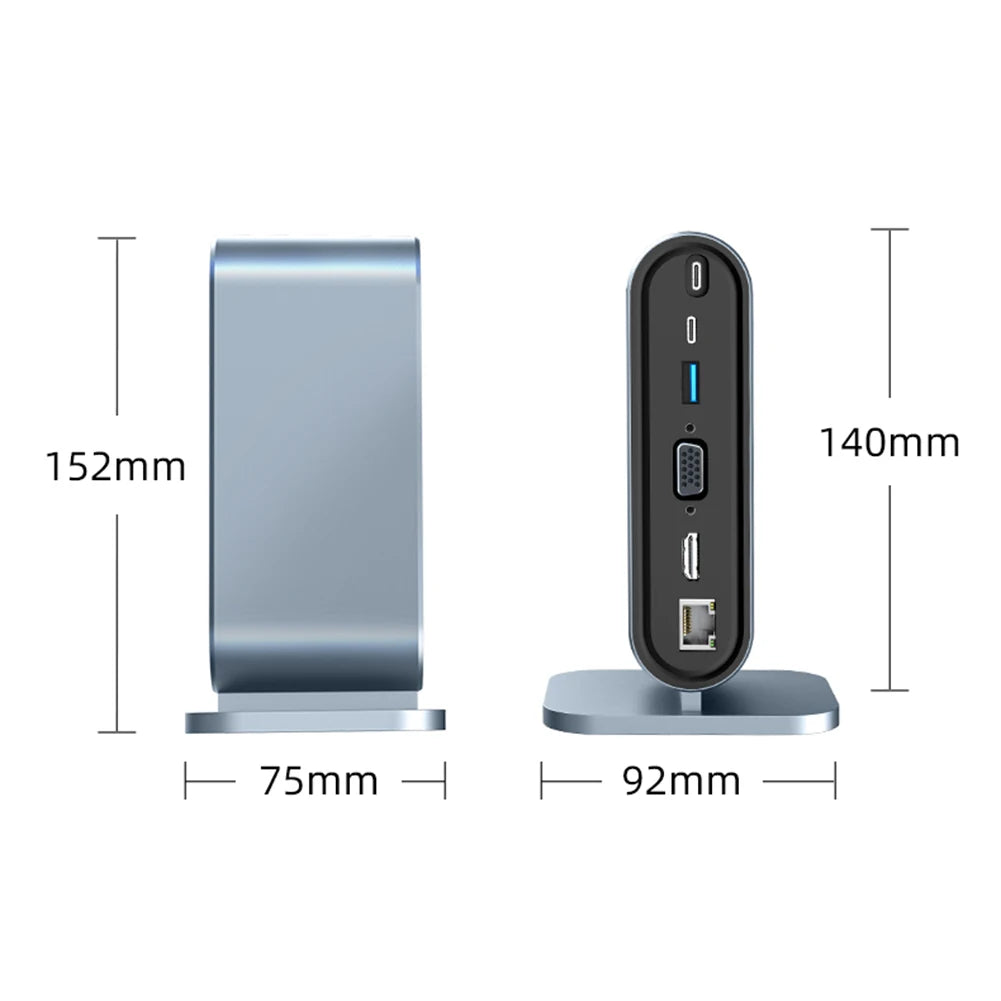 USB C Docking Station - 100W Power Delivery, 4K HDMI Adapter & USB 3.0 Hub for MacBook - ZOOMNSTORE