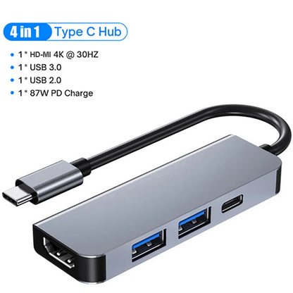 USB C Docking Station - 100W Power Delivery, 4K HDMI Adapter & USB 3.0 Hub for MacBook - ZOOMNSTORE