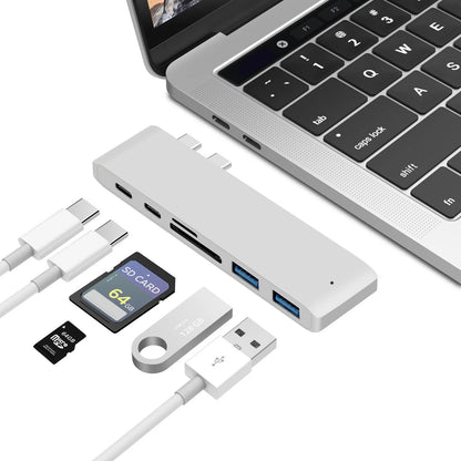 USB C Hub HDMI Adapter - Thunderbolt 3 Multiport Docking Station with 4K Output - ZOOMNSTORE
