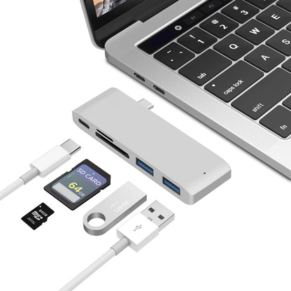 USB C Hub HDMI Adapter - Thunderbolt 3 Multiport Docking Station with 4K Output - ZOOMNSTORE