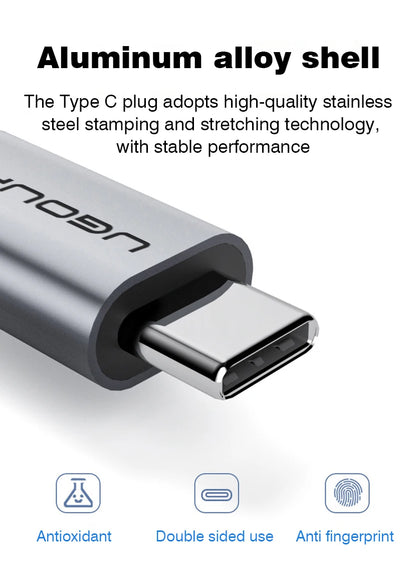 USB C Hub | Type C Docking Station with Gigabit Network Card & 1000Mbps Ethernet Adapter - ZOOMNSTORE