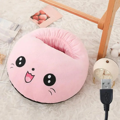 USB Foot Warmer – Electric Heated Foot Pouch with Plush Thermal Cover for Winter Comfort - ZOOMNSTORE