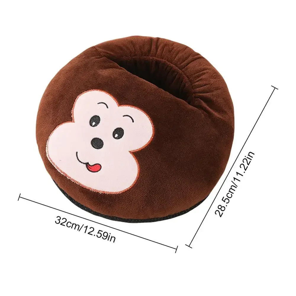USB Foot Warmer – Electric Heated Foot Pouch with Plush Thermal Cover for Winter Comfort - ZOOMNSTORE