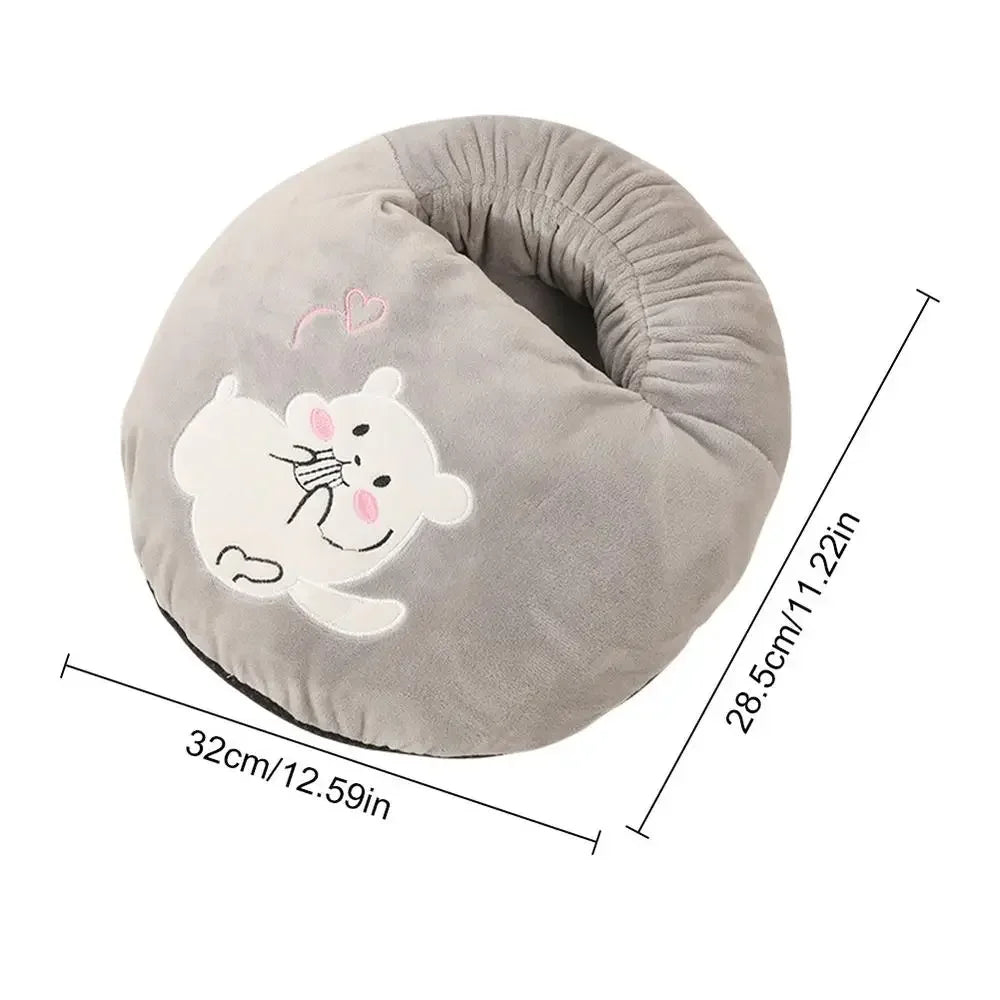 USB Foot Warmer – Electric Heated Foot Pouch with Plush Thermal Cover for Winter Comfort - ZOOMNSTORE