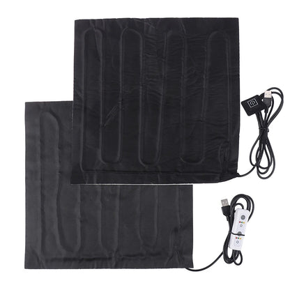 USB Heating Pad - Carbon Fiber Electric Soft Cushion Heater for Winter Vest Warmer - ZOOMNSTORE
