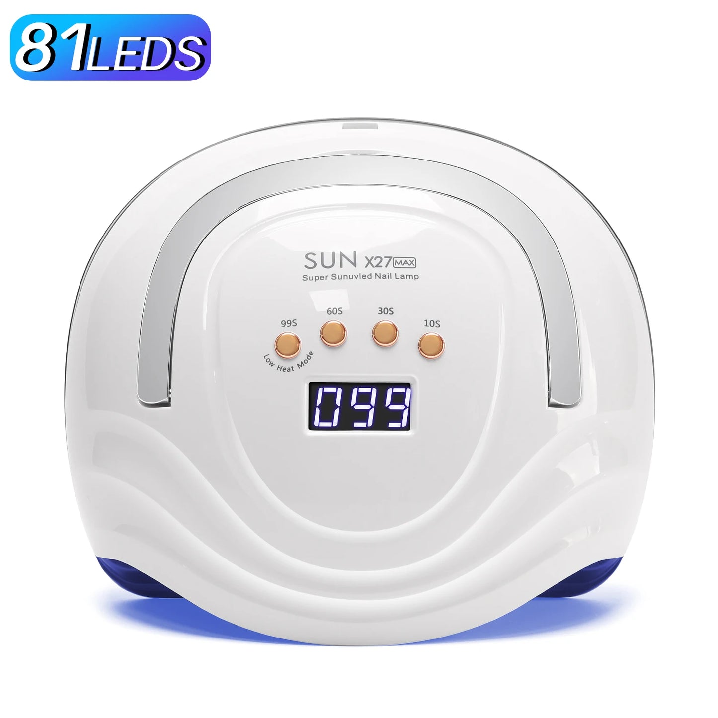 UV LED Nail Lamp - High Power Nail Curing Lamps With Smart Auto Sensor | Fast Gel Dryer - ZOOMNSTORE