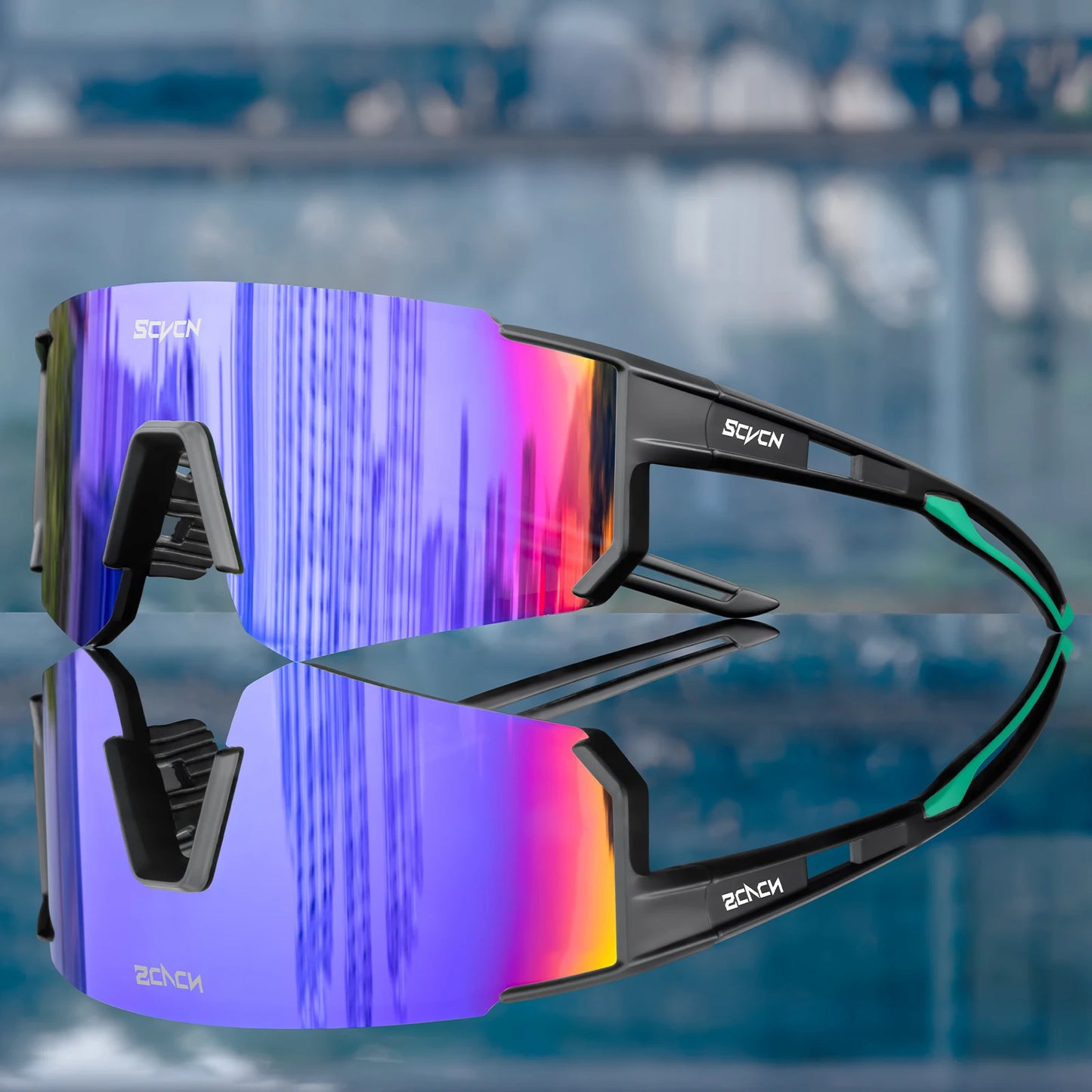 UV400 Sports Sunglasses - Men Women Cycling Running Driving Eyewear - ZOOMNSTORE