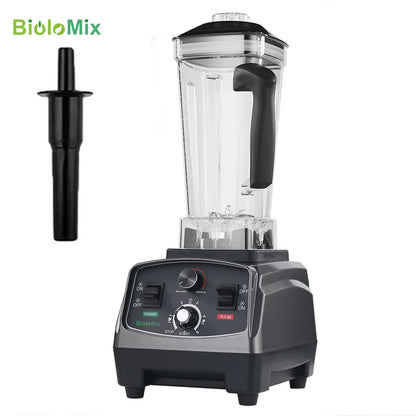 Heavy Duty Commercial Blender - 2200W Timer Mixer Juicer with 2L BPA Free Jar for Smoothies and Food Processing