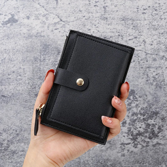 Ultra-Thin Womens Wallet - Stylish Card  Change Clutch for Students 2024 - ZOOMNSTORE