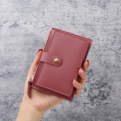 Ultra-Thin Womens Wallet - Stylish Card  Change Clutch for Students 2024 - ZOOMNSTORE