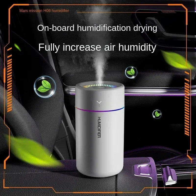 280ML Silent Aroma Diffuser - Colorful Humidifier with Atmosphere Light for Home  Car - ZOOMNSTORE