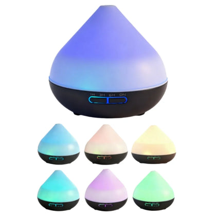 Ultrasonic Air Humidifier - 500ml Aromatherapy Diffuser with LED Night Light & Remote - ZOOMNSTORE
