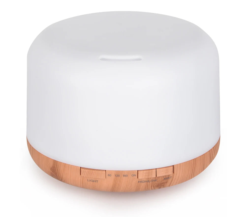 Ultrasonic Air Humidifier - Essential Oil Diffuser With Remote Control & LED Light - ZOOMNSTORE
