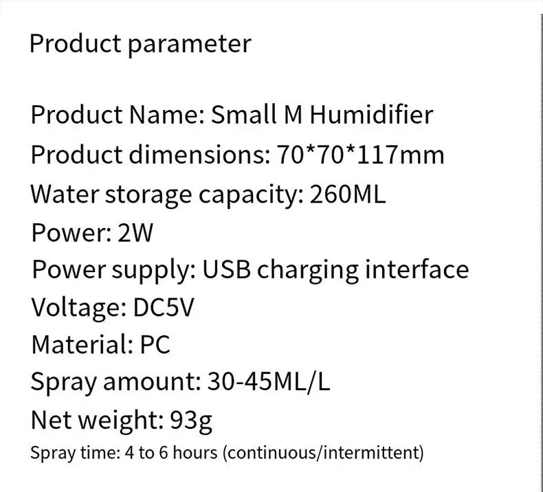 Mini Ultrasonic Humidifier  Aromatherapy Diffuser - Portable USB Essential Oil Sprayer with LED Lamp for Home  Car - ZOOMNSTORE