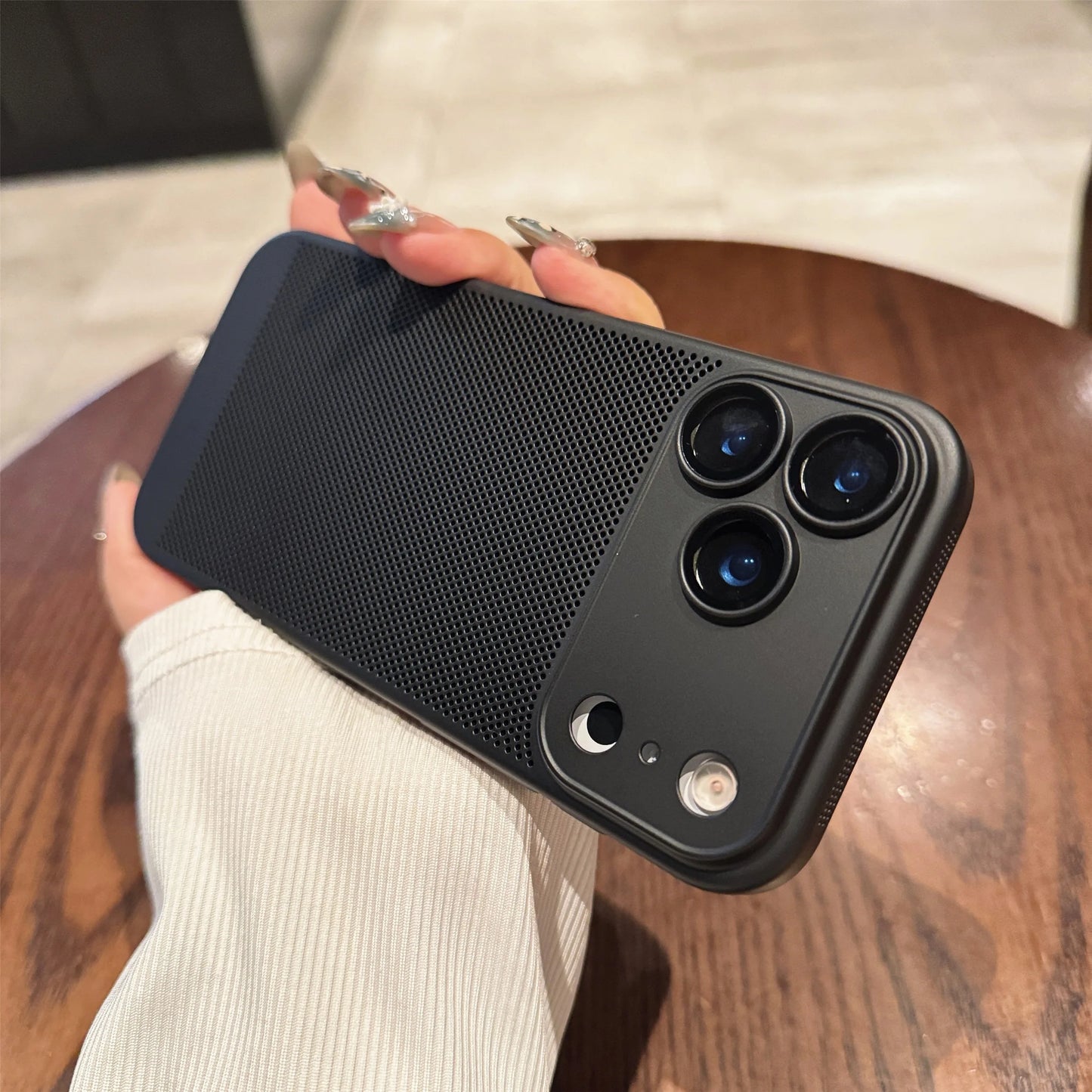 Ultrathin Heat Dissipation Case with Lens Protector for iPhone 1716151413 Pro Max Plus - ZOOMNSTORE