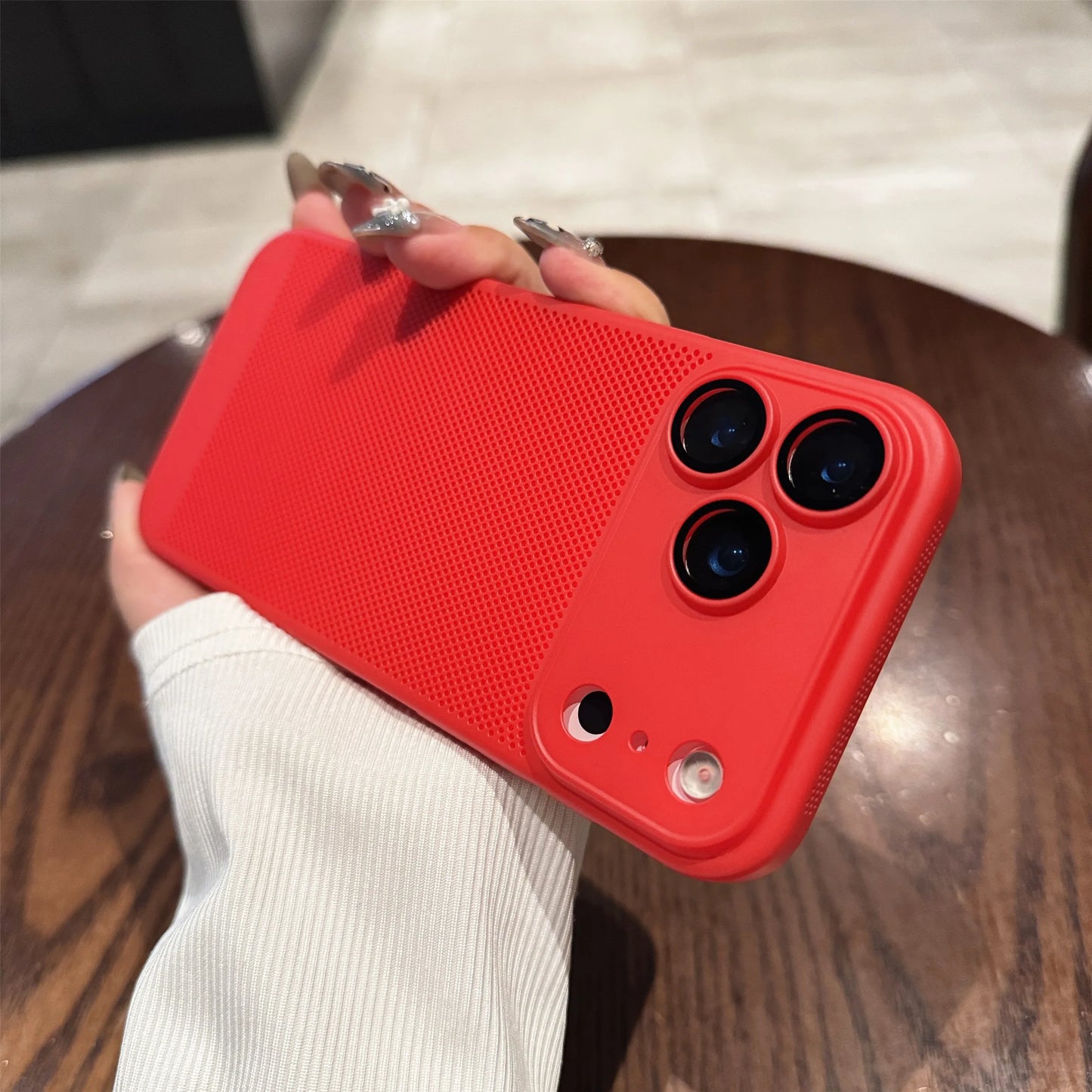 Ultrathin Heat Dissipation Case with Lens Protector for iPhone 1716151413 Pro Max Plus - ZOOMNSTORE