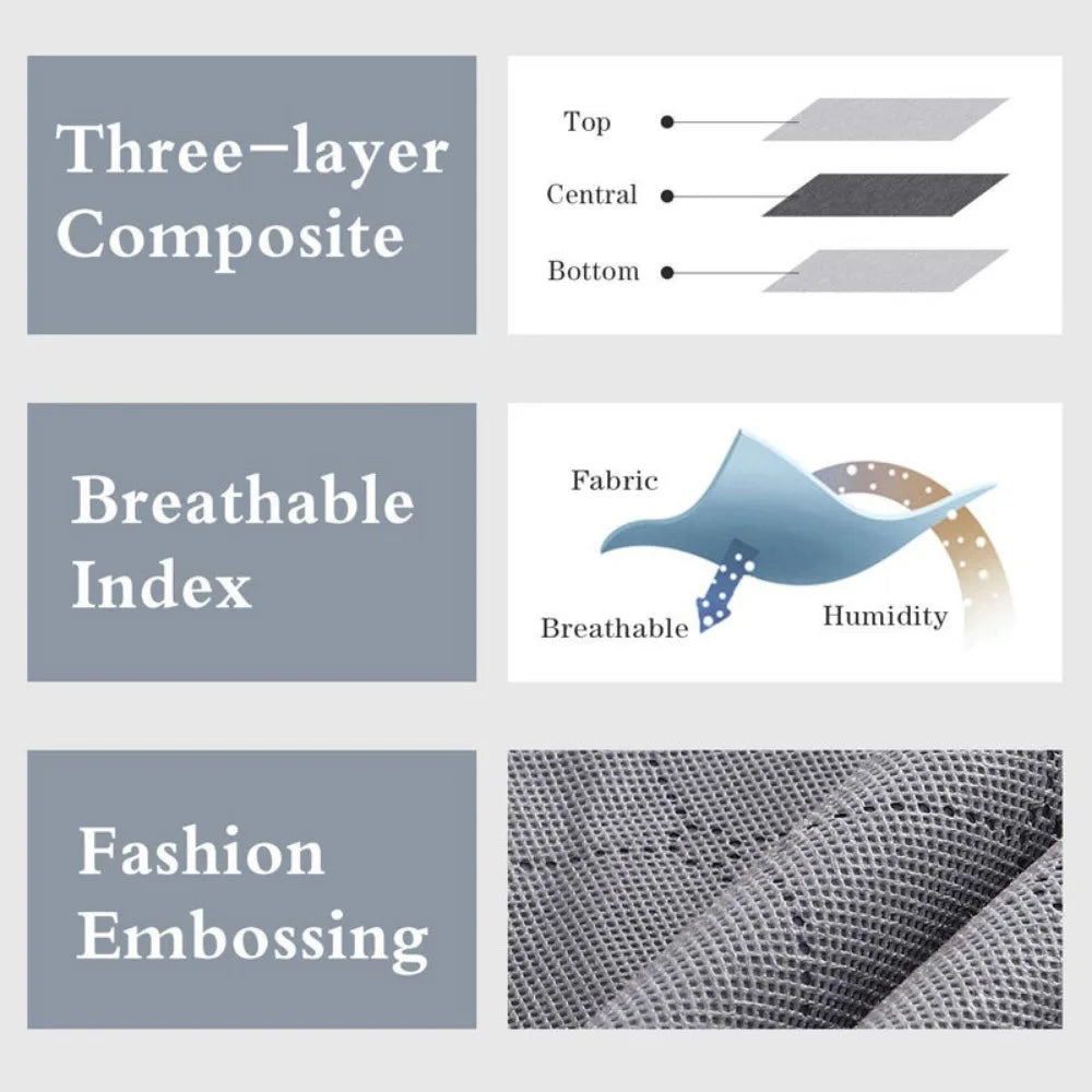 Underbed Storage Bag Foldable Storage With Clear Window | Large Capacity Organizer & Handles - ZOOMNSTORE