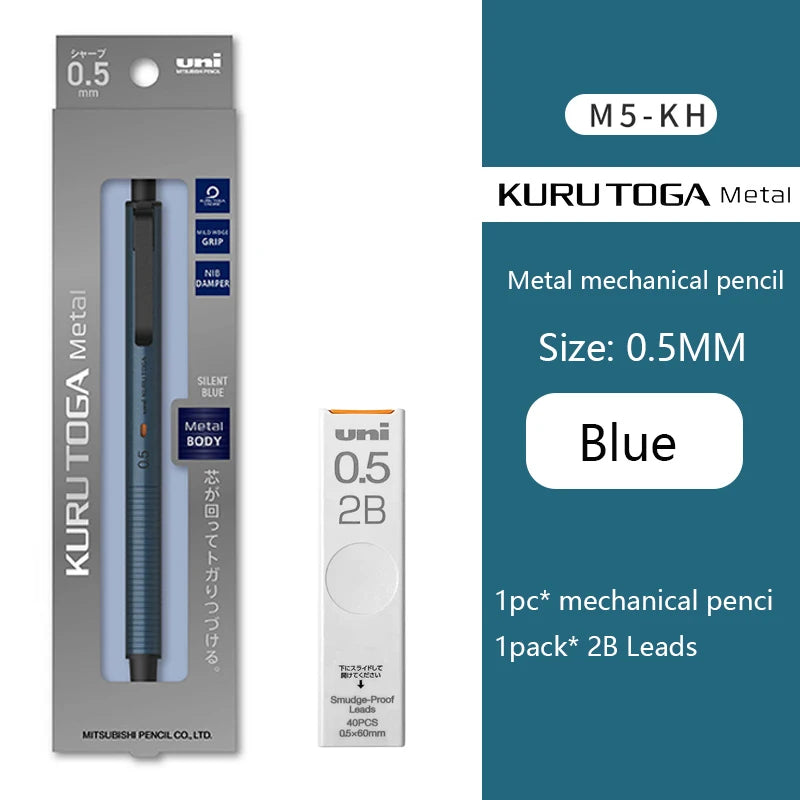 uni M5-KH Mechanical Pencil - KURU TOGA 05mm Rotating Lead No Breakage - ZOOMNSTORE