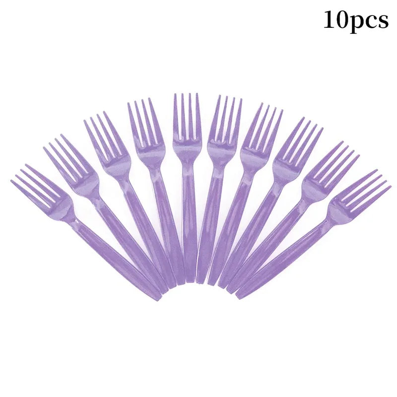 Unicorn Birthday Party Supplies - Disposable Cups Plates Napkins Decorations for Girls - ZOOMNSTORE