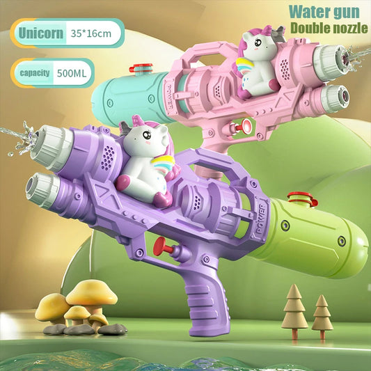 Unicorns  Dinosaurs Water Soaker Squirt Guns - Summer Pool Party Toys - ZOOMNSTORE