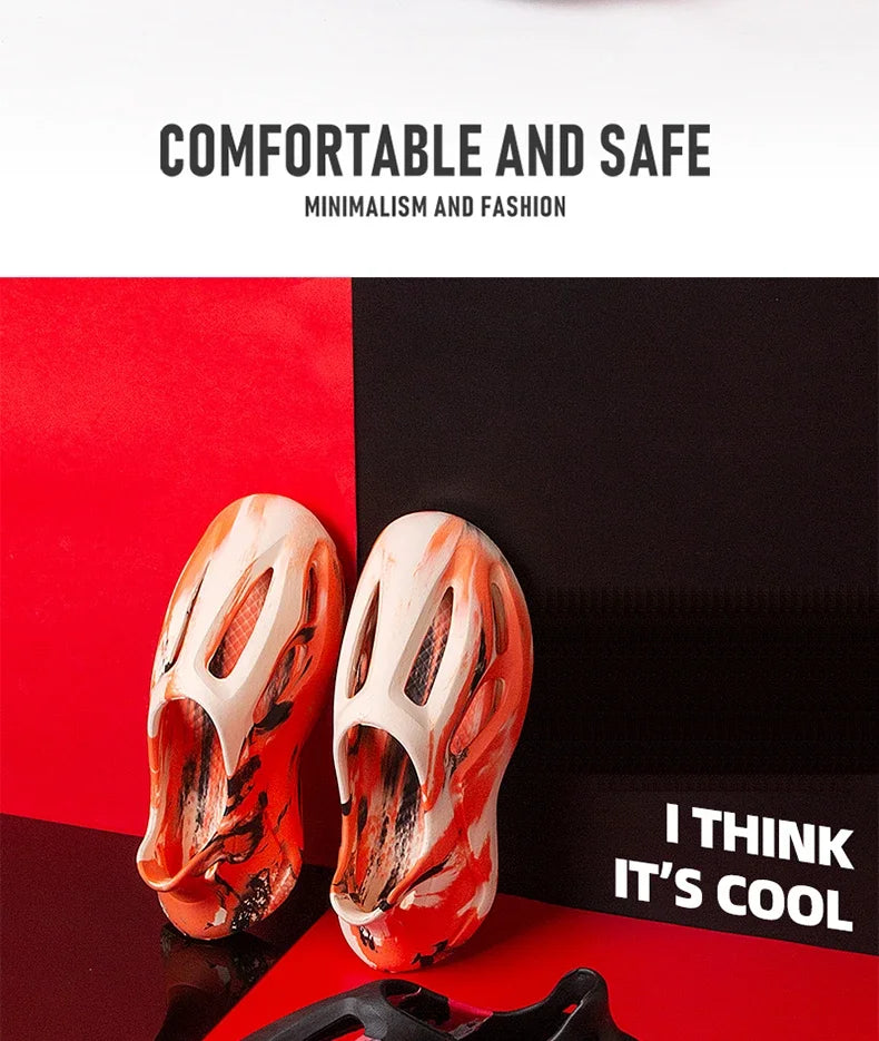 Unisex Beach Sandals - Lightweight EVA Foam Slip On Water Shoes for Men Women - ZOOMNSTORE