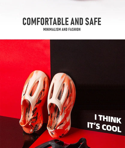 Unisex Beach Sandals - Lightweight EVA Foam Slip On Water Shoes for Men Women - ZOOMNSTORE